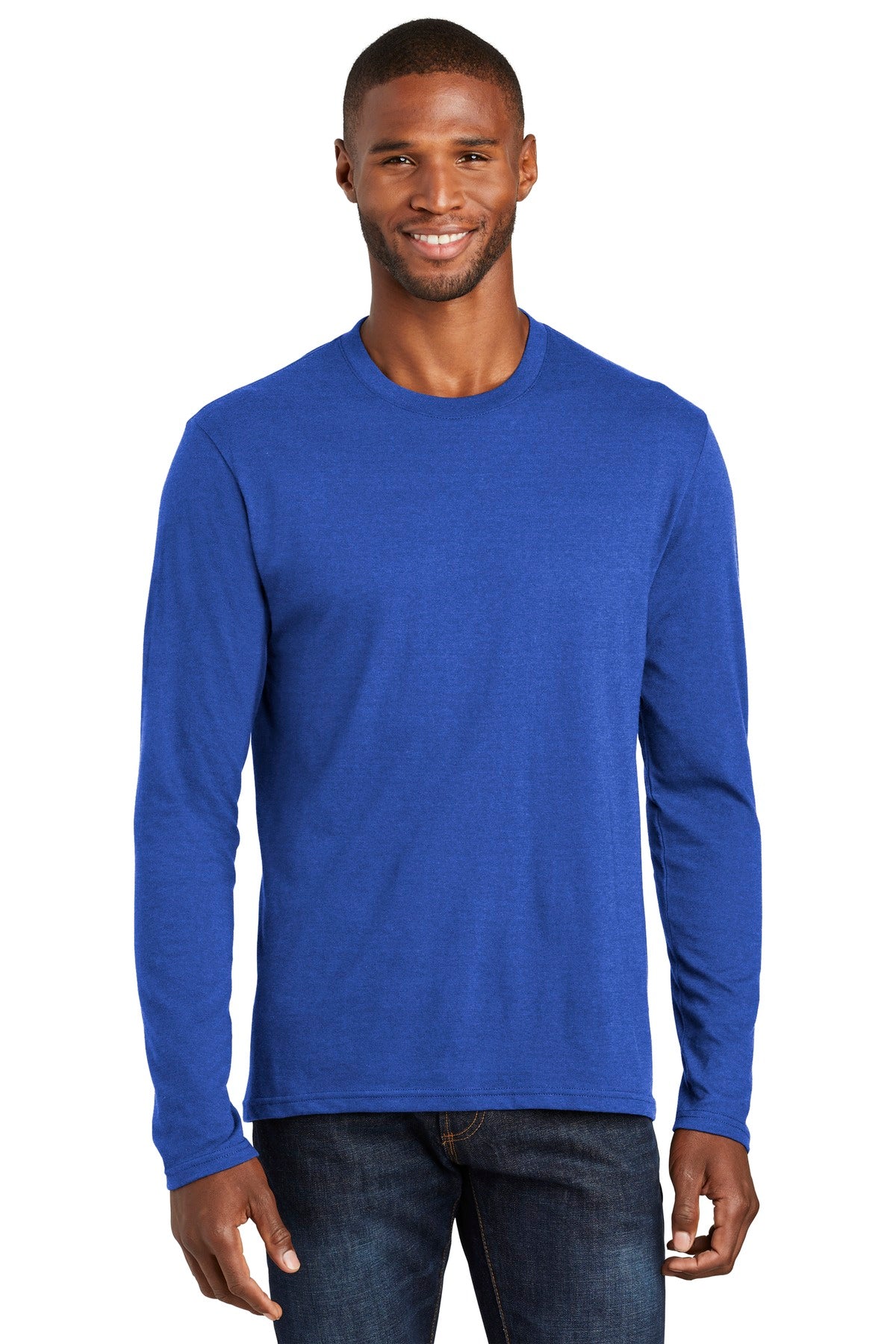 Port & Company  Long Sleeve Fan Favorite  Blend Tee. PC455LS