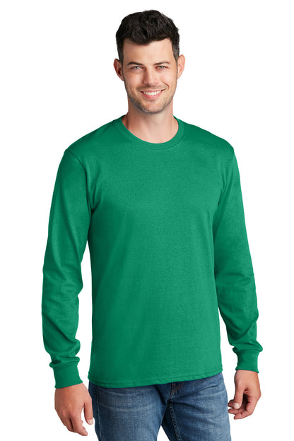 Port & Company - Long Sleeve Core Cotton Tee. PC54LS