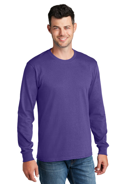 Port & Company - Long Sleeve Core Cotton Tee. PC54LS