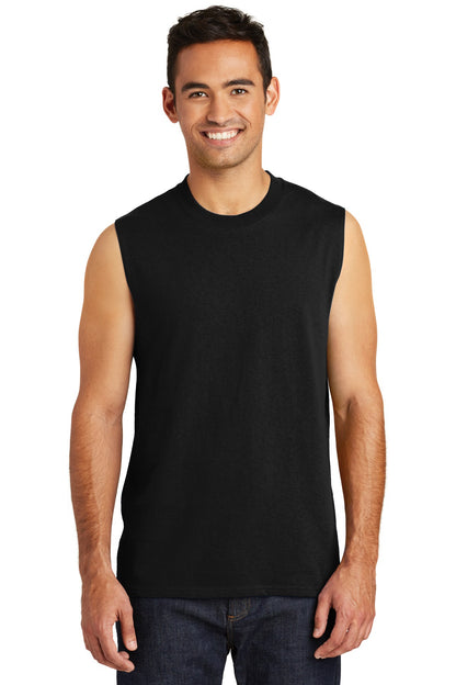 Port & Company  Core Cotton Sleeveless Tee. PC54SL