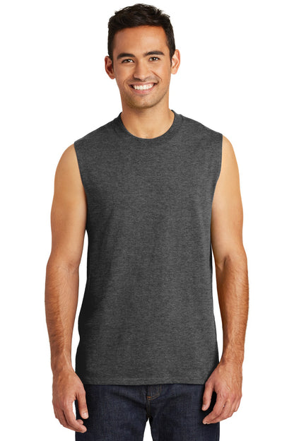 Port & Company  Core Cotton Sleeveless Tee. PC54SL