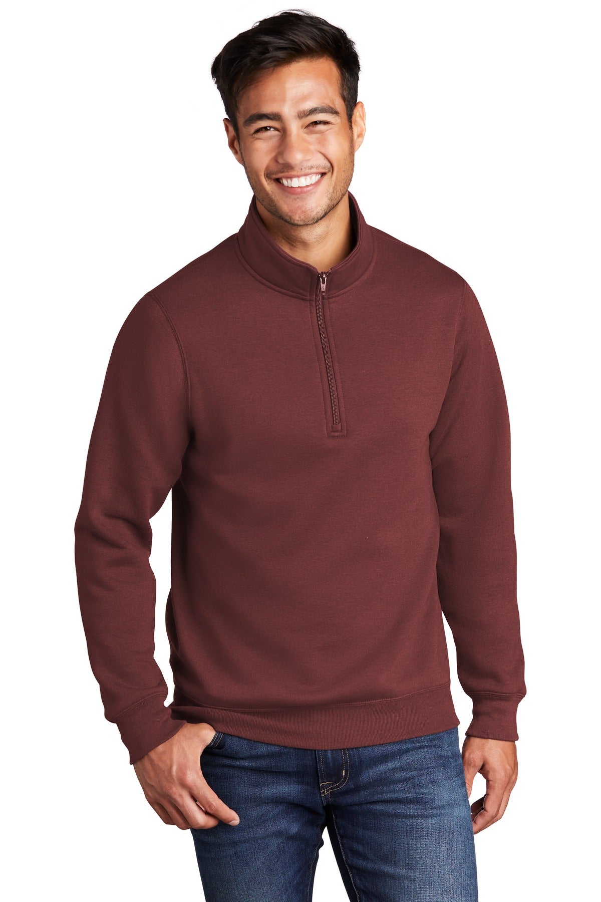 Port & Company  Core Fleece 1/4-Zip Pullover Sweatshirt PC78Q