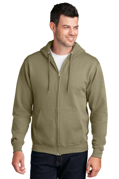 Port & Company - Core Fleece Full-Zip Hooded Sweatshirt. PC78ZH