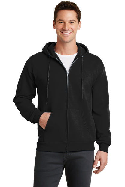 Port & Company - Core Fleece Full-Zip Hooded Sweatshirt. PC78ZH