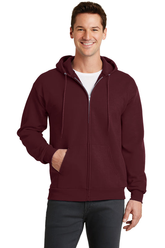 Port & Company - Core Fleece Full-Zip Hooded Sweatshirt. PC78ZH