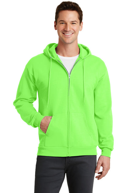 Port & Company - Core Fleece Full-Zip Hooded Sweatshirt. PC78ZH