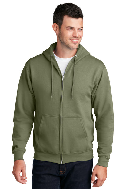 Port & Company - Core Fleece Full-Zip Hooded Sweatshirt. PC78ZH