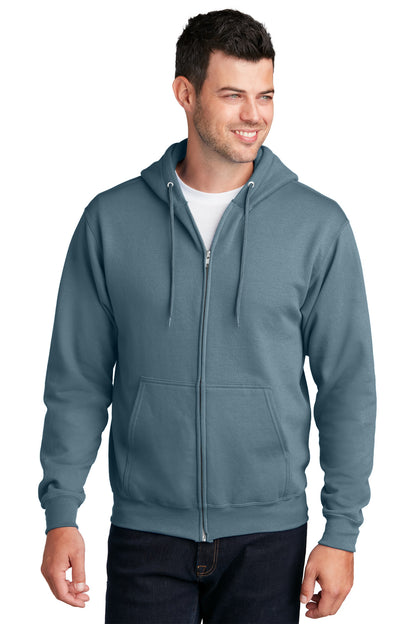Port & Company - Core Fleece Full-Zip Hooded Sweatshirt. PC78ZH