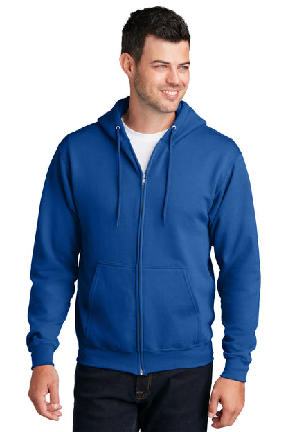 Port & Company - Core Fleece Full-Zip Hooded Sweatshirt. PC78ZH