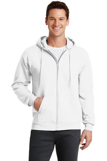 Port & Company - Core Fleece Full-Zip Hooded Sweatshirt. PC78ZH