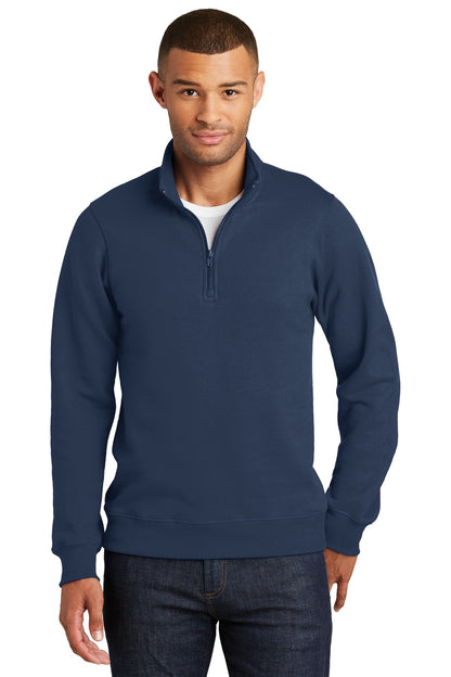 Port & Company Fan Favorite Fleece 1/4-Zip Pullover Sweatshirt. PC850Q