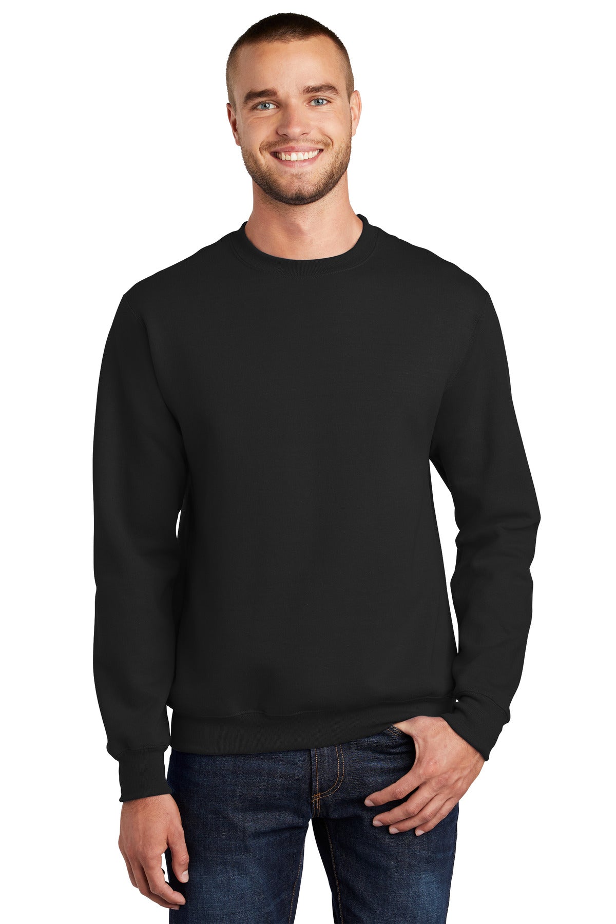 Port & Company - Essential Fleece Crewneck Sweatshirt.  PC90