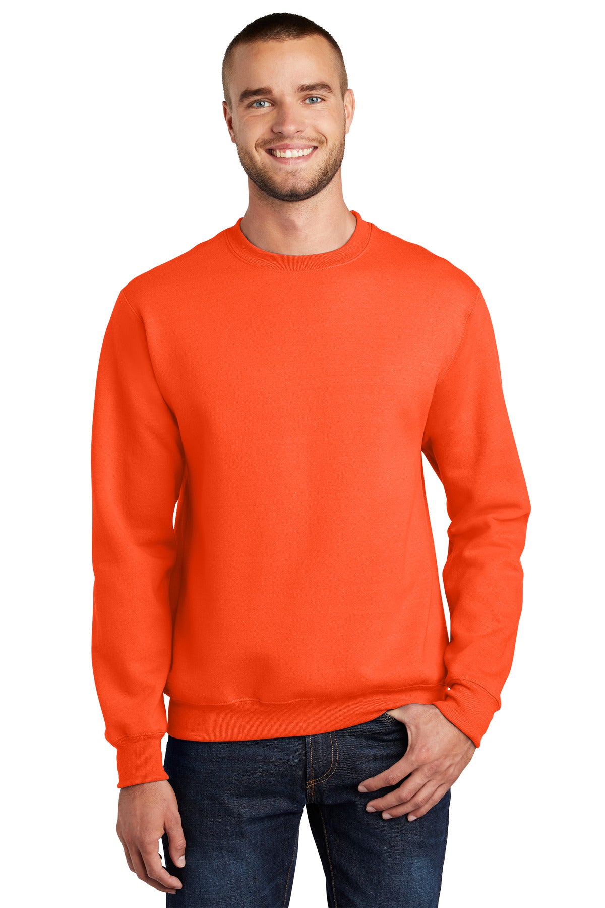 Port & Company - Essential Fleece Crewneck Sweatshirt.  PC90