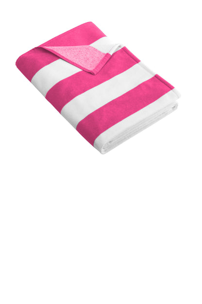 Port Authority Cabana Stripe Beach Towel. PT43