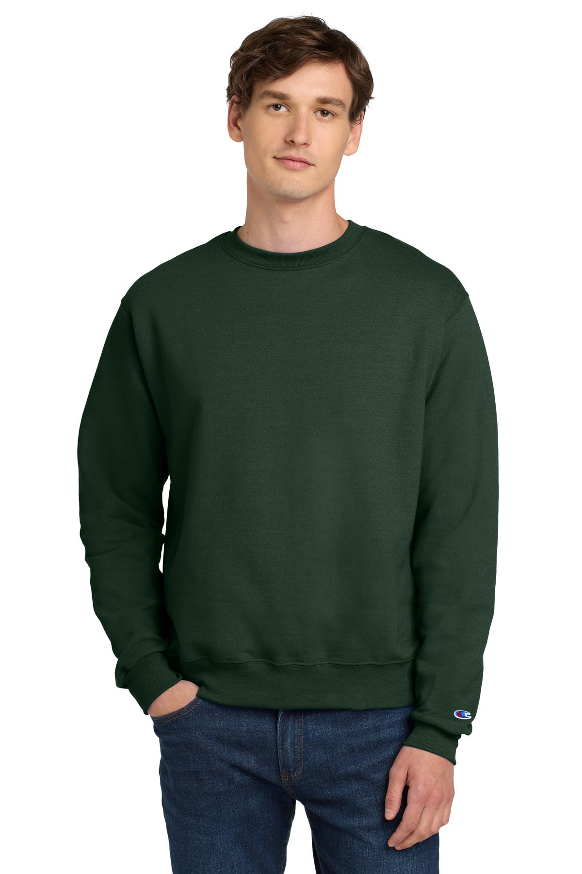 Champion  Powerblend Crewneck Sweatshirt. S6000