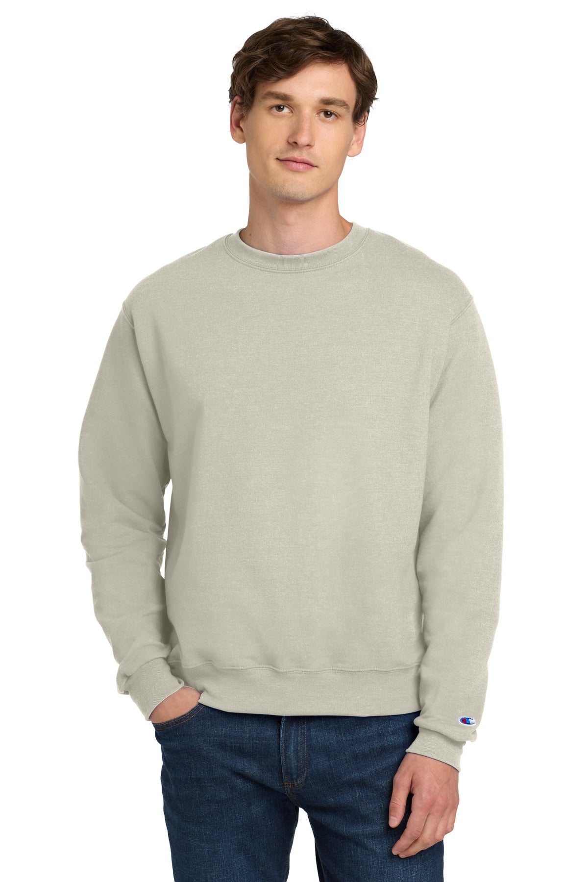 Champion  Powerblend Crewneck Sweatshirt. S6000