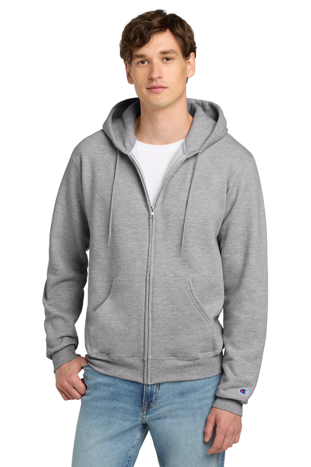 Champion Powerblend Full-Zip Hoodie.S800