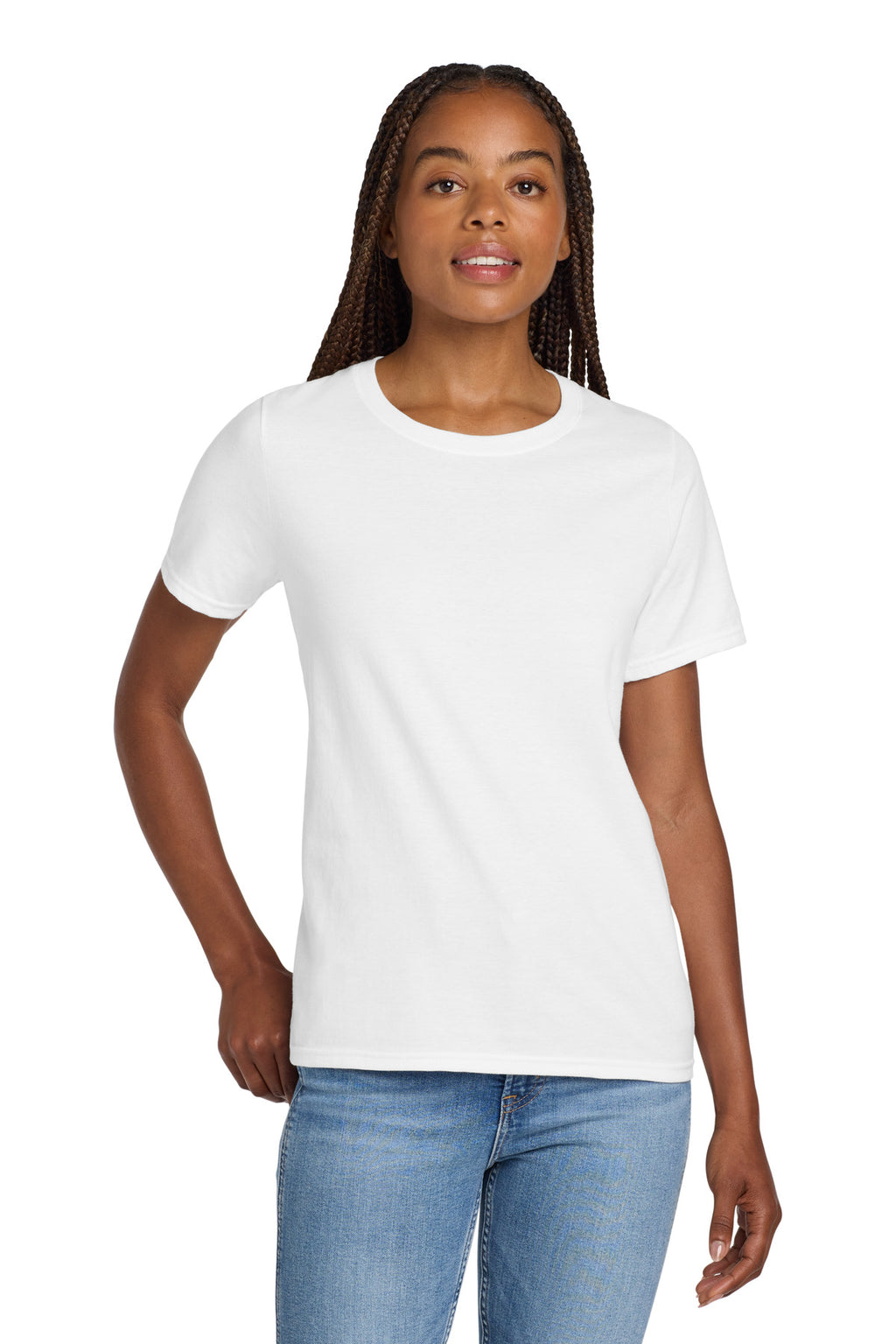 Hanes Women's Perfect-T Cotton T-Shirt. SL04