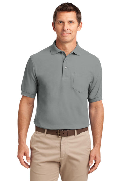Port Authority Tall Silk Touch Polo with Pocket. TLK500P