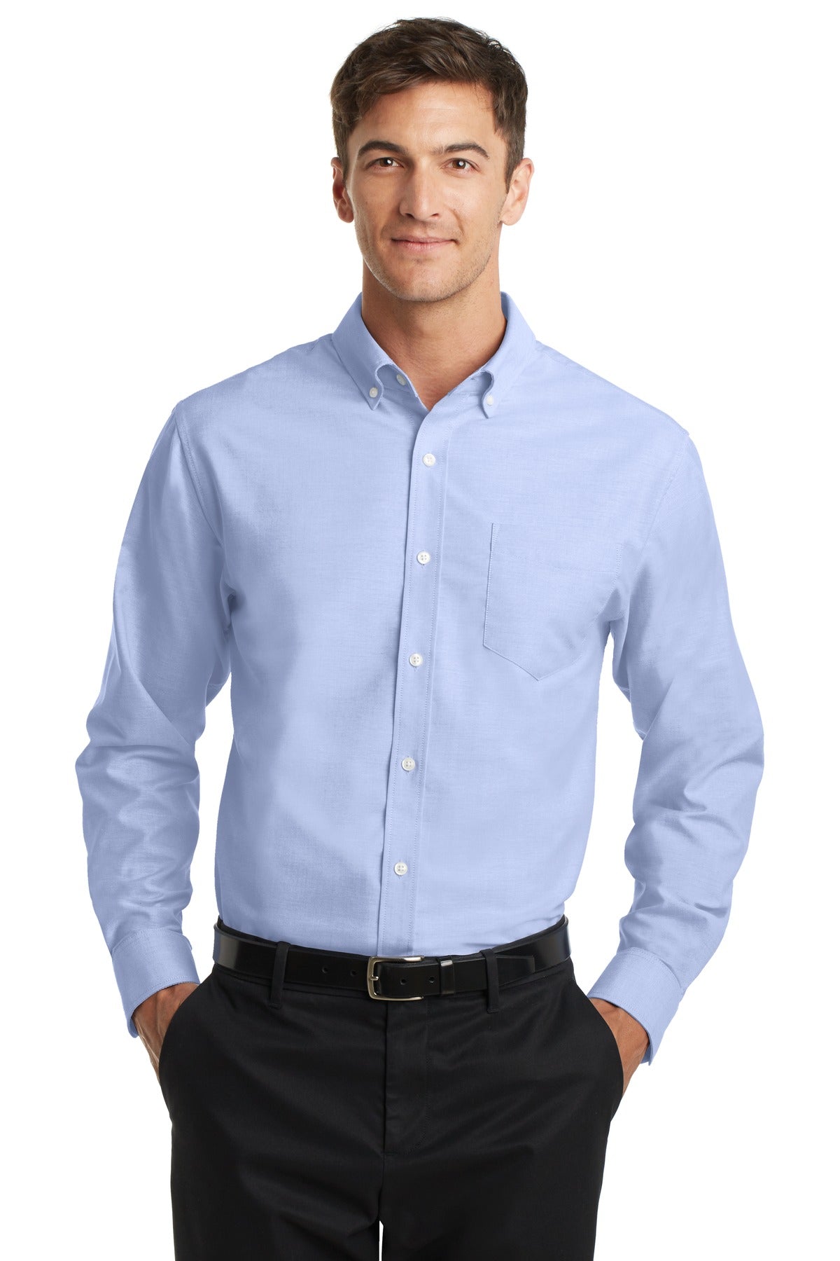 Port Authority Tall SuperPro Oxford Shirt. TS658