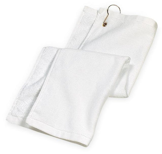 Port Authority Grommeted Golf Towel.  TW51