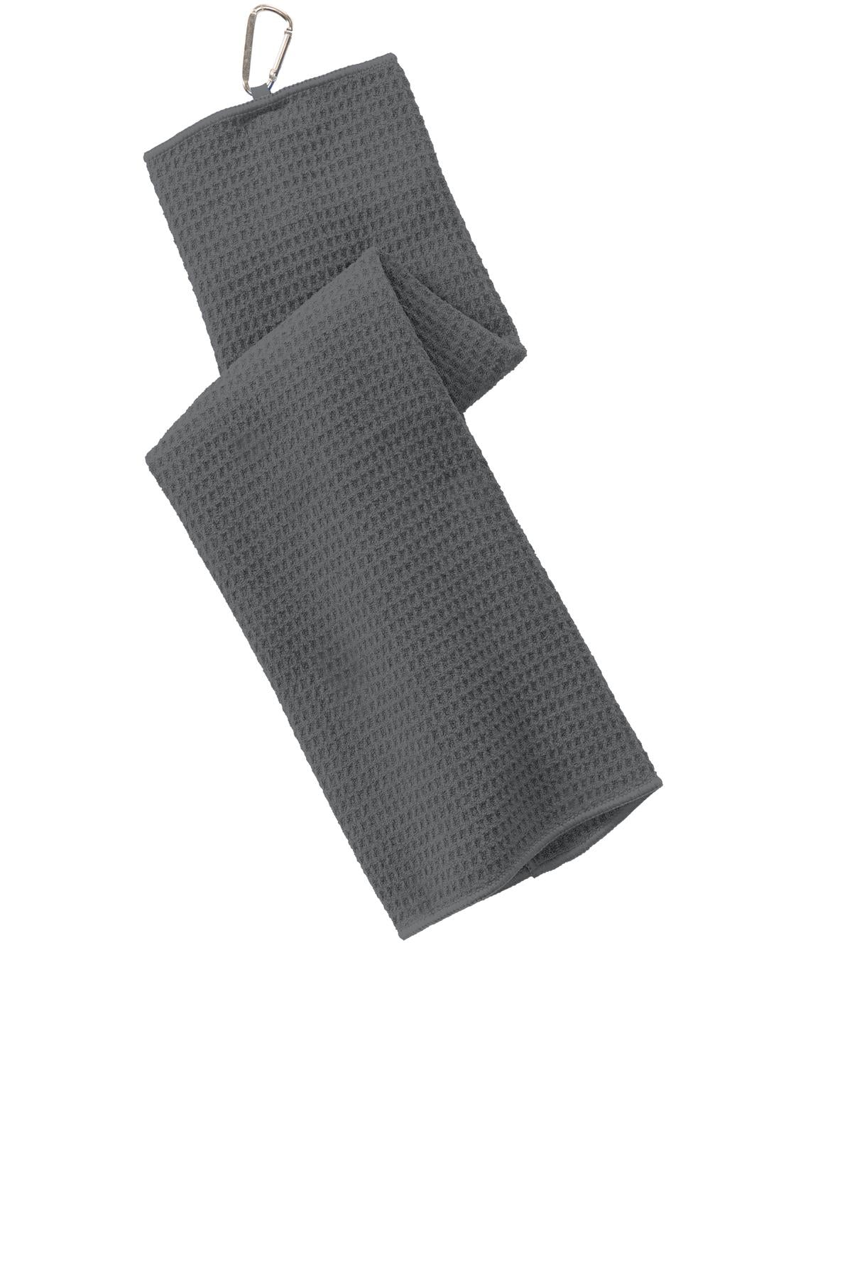 Port Authority Waffle Microfiber Golf Towel. TW60