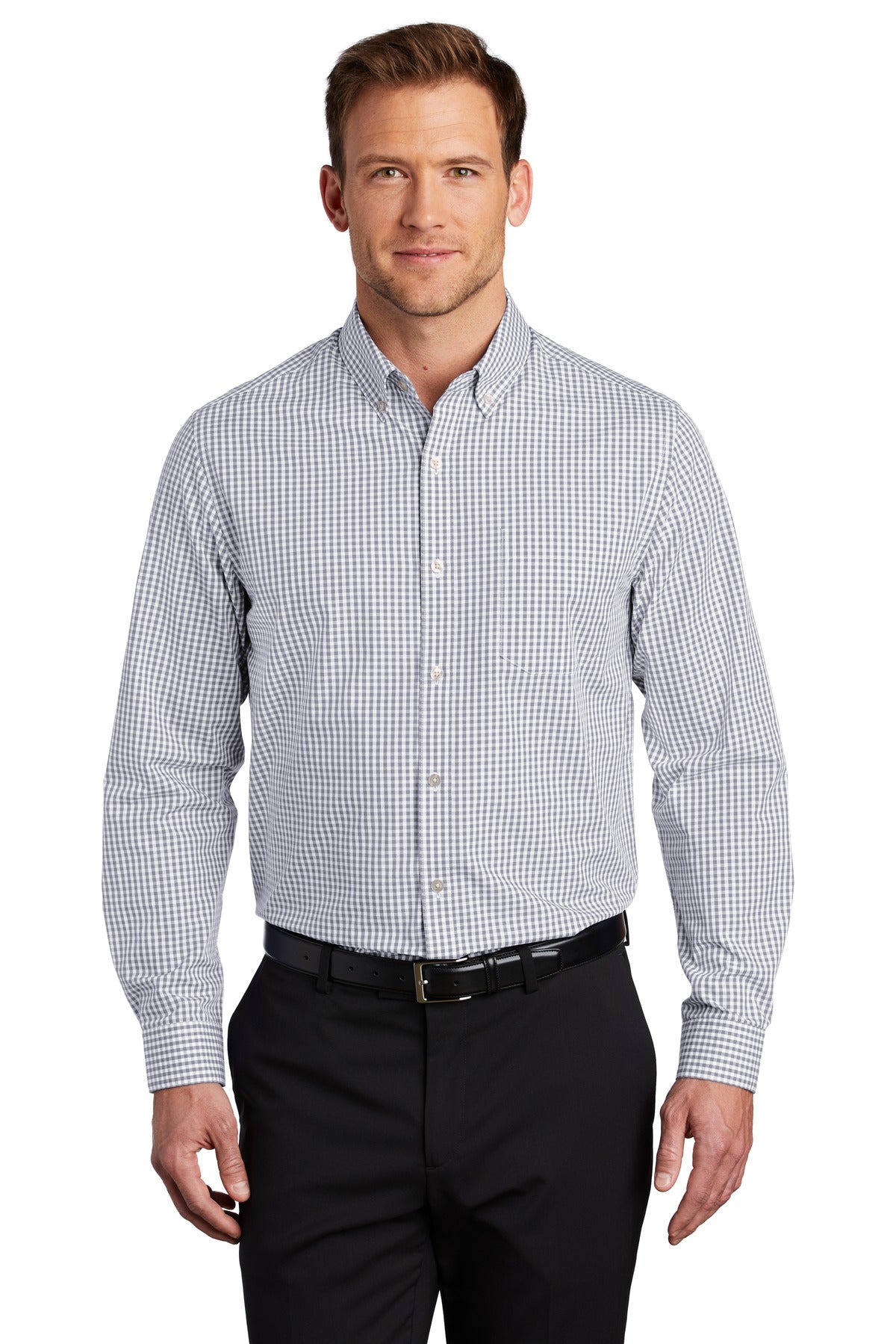 Port Authority  Broadcloth Gingham Easy Care Shirt W644