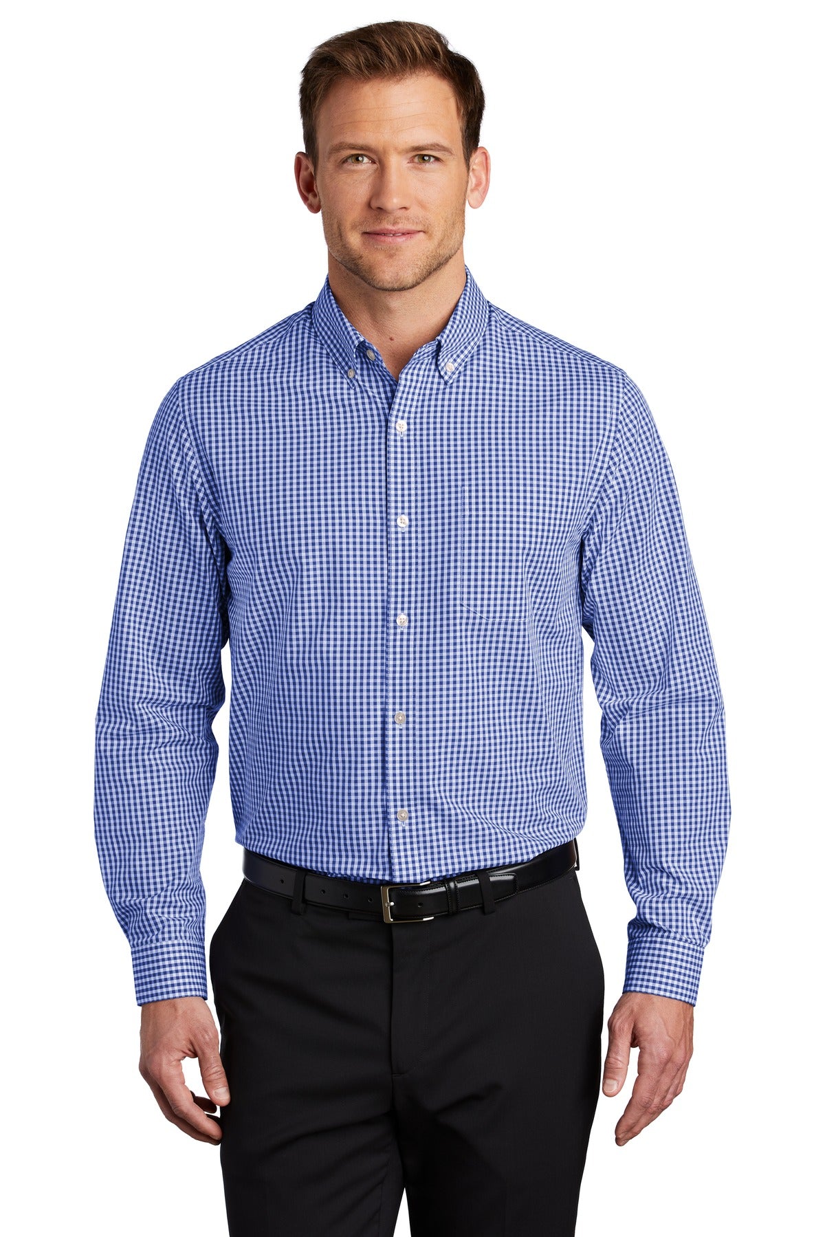 Port Authority  Broadcloth Gingham Easy Care Shirt W644