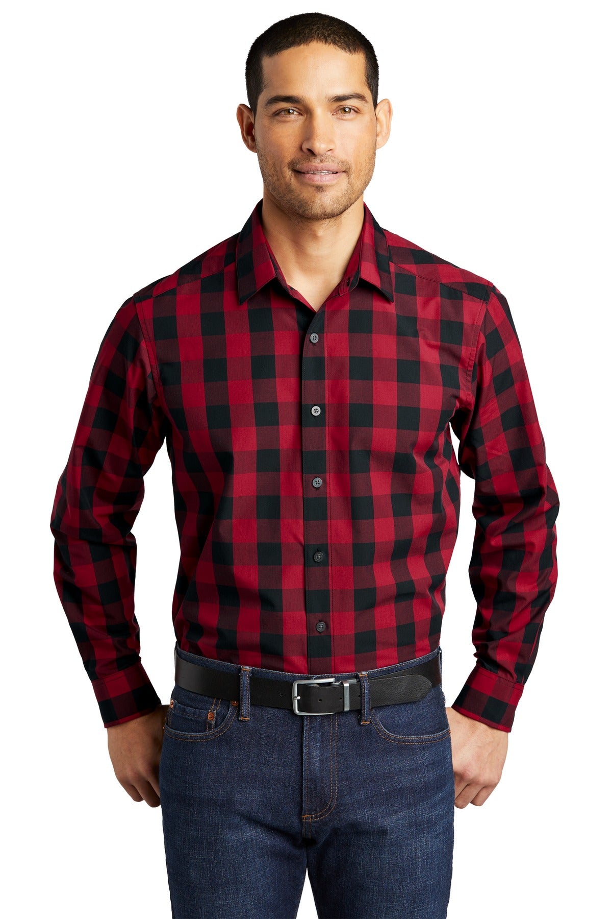 Port Authority  Everyday Plaid Shirt. W670