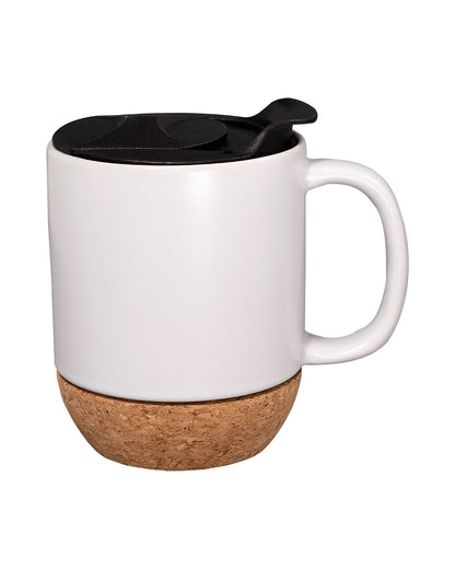14oz Ceramic Mug With Cork Base