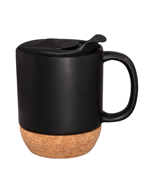 14oz Ceramic Mug With Cork Base