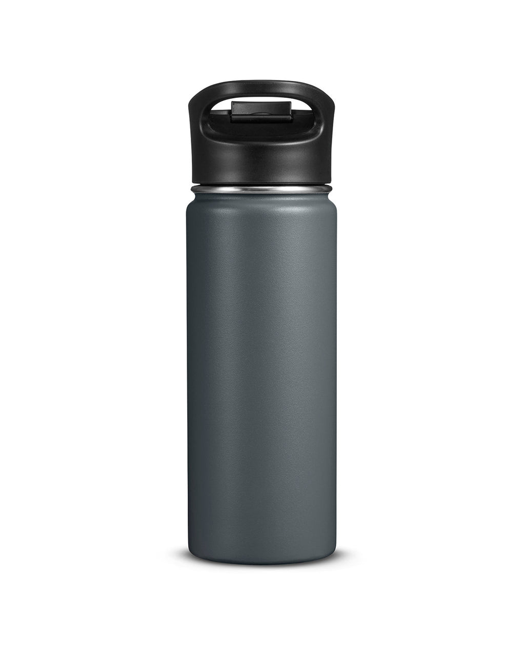 18oz Double-Wall Vacuum Bottle With Sip-Thru Top