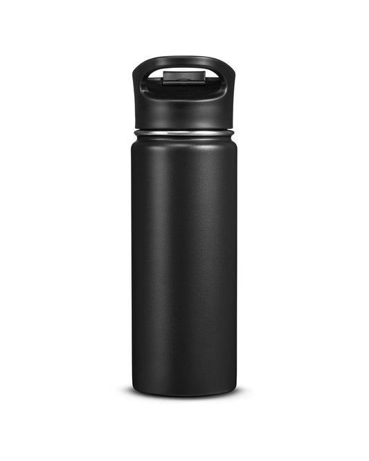 18oz Double-Wall Vacuum Bottle With Sip-Thru Top