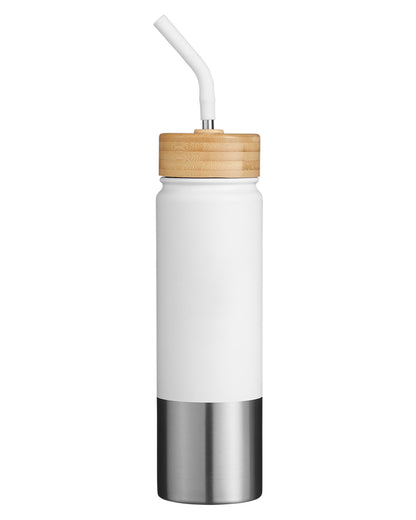 Playa 24oz Stainless Steel Tumbler With Bamboo Lid