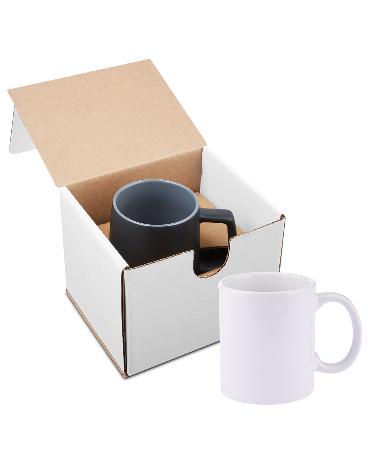 11oz Basic C Handle Ceramic Mug In Mailer