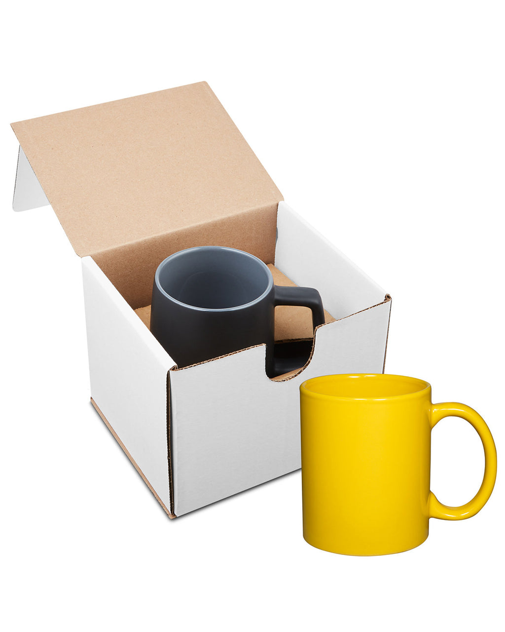11oz Basic C Handle Ceramic Mug In Mailer