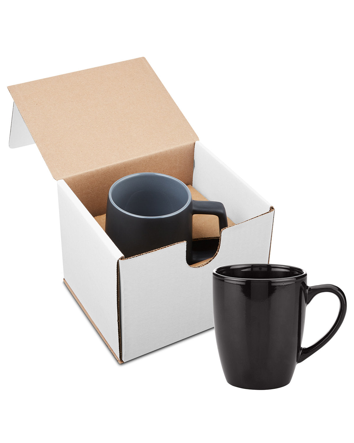 12oz Contemporary Challenger Caf頃eramic Mug in Mailer