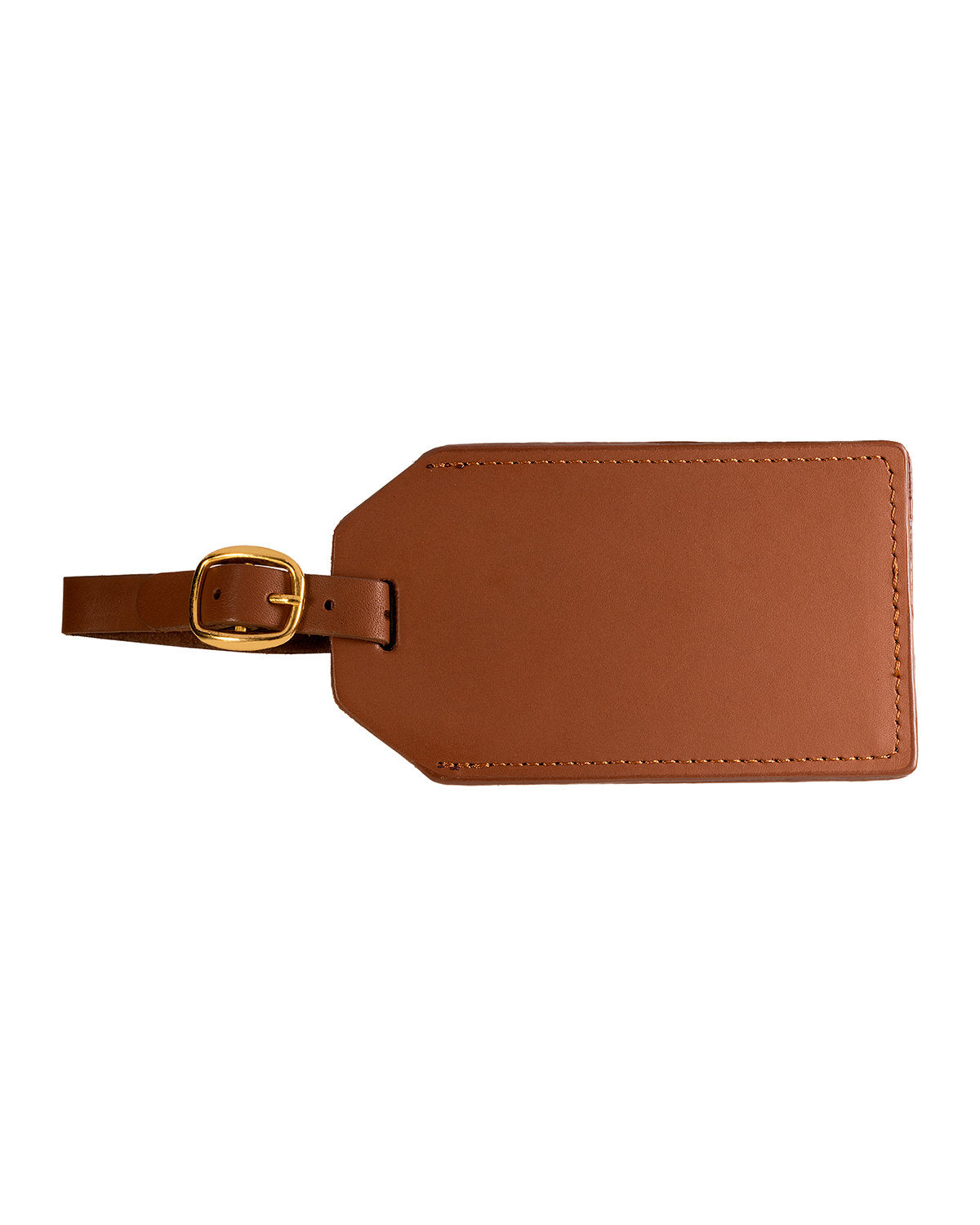 Grand Central Luggage Tag Sueded Leather