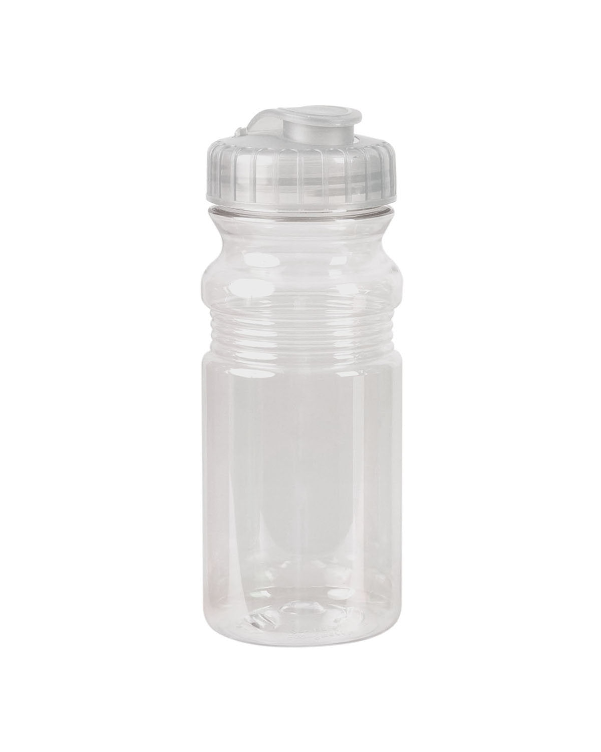 USA Made 20oz Translucent Sport Water Bottle With Snap Cap