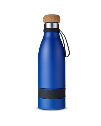 19oz Double Wall Vacuum Insulated Bottle With Cork Lid