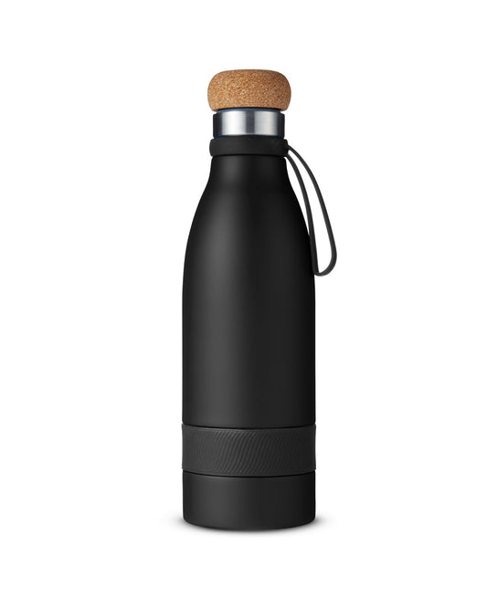 19oz Double Wall Vacuum Insulated Bottle With Cork Lid