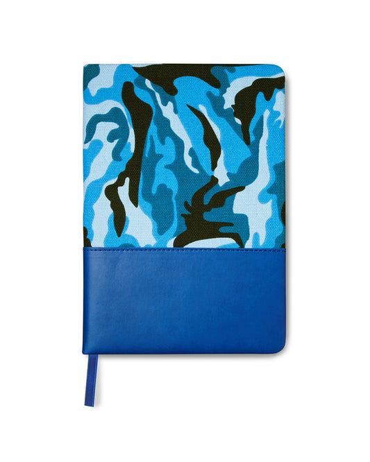 Hardcover Camo Canvas Journal Notebook 5.78" X 8.35"