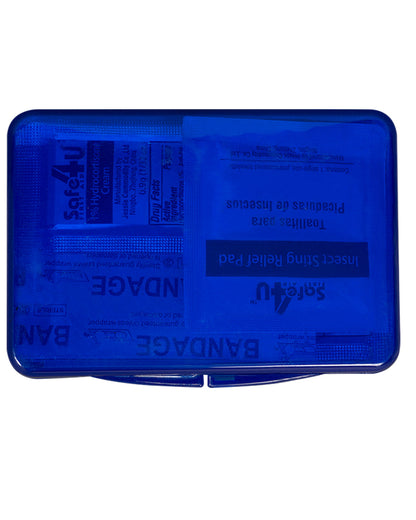 First Aid Kit in Plastic Case