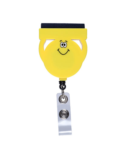 Badge Reel Holder with Screen Cleaner