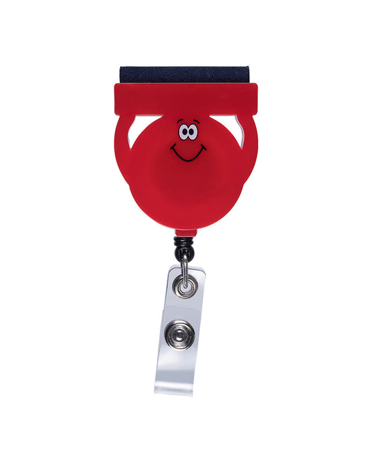 Badge Reel Holder with Screen Cleaner