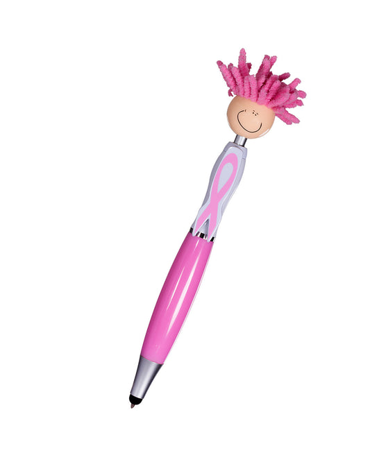 Breast Cancer Awareness Screen Cleaner With Stylus Pen