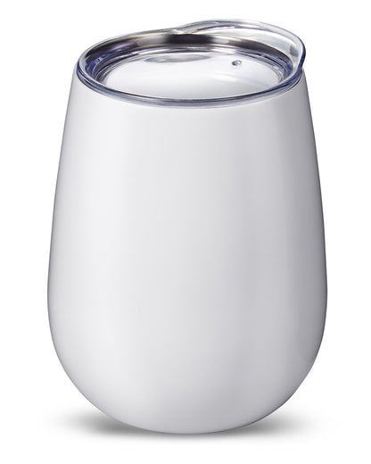 10oz Stemless Insulated Wine Tumbler With Lid