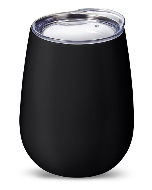 10oz Stemless Insulated Wine Tumbler With Lid