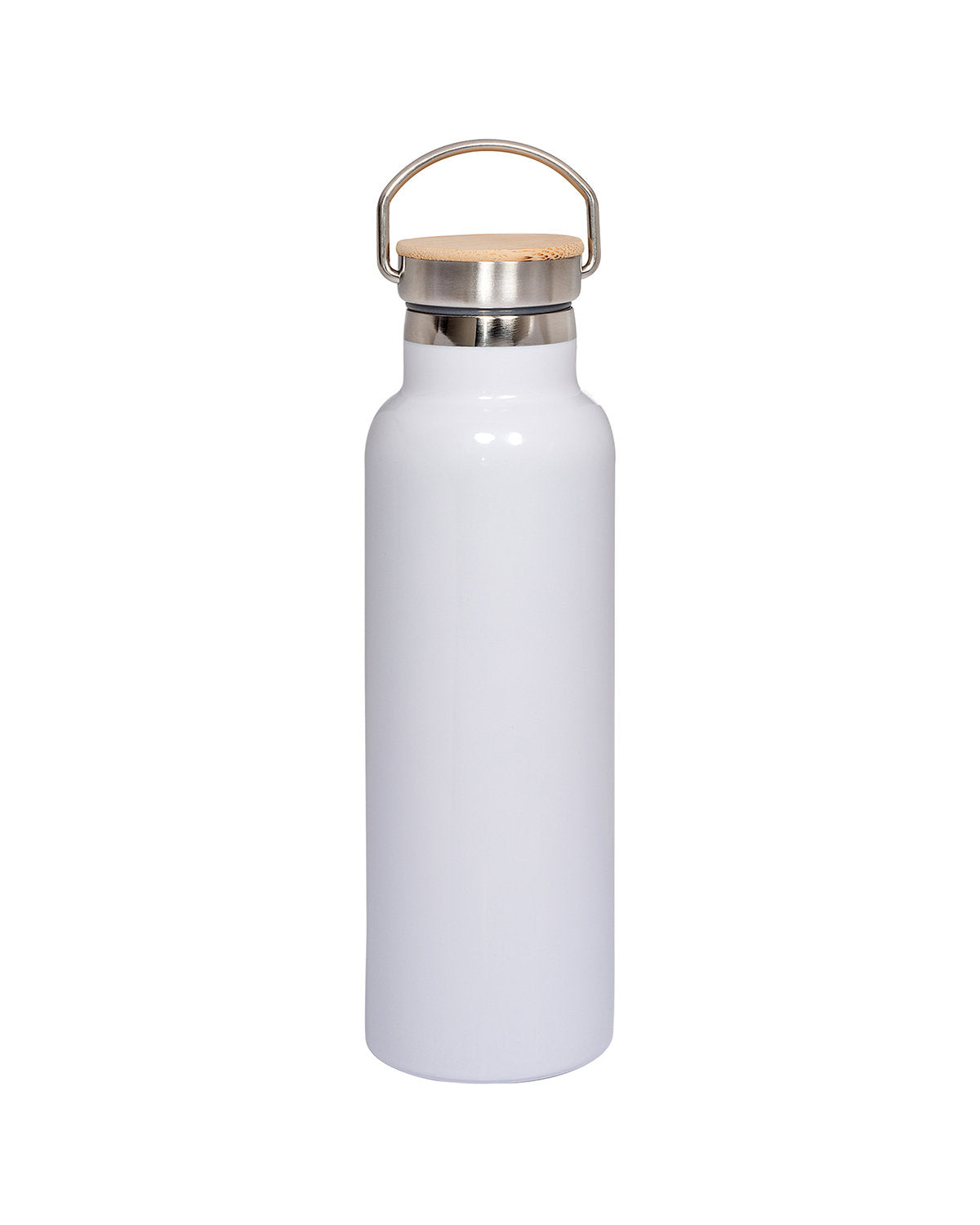 20oz Vacuum Insulated Water Bottle With Bamboo Lid