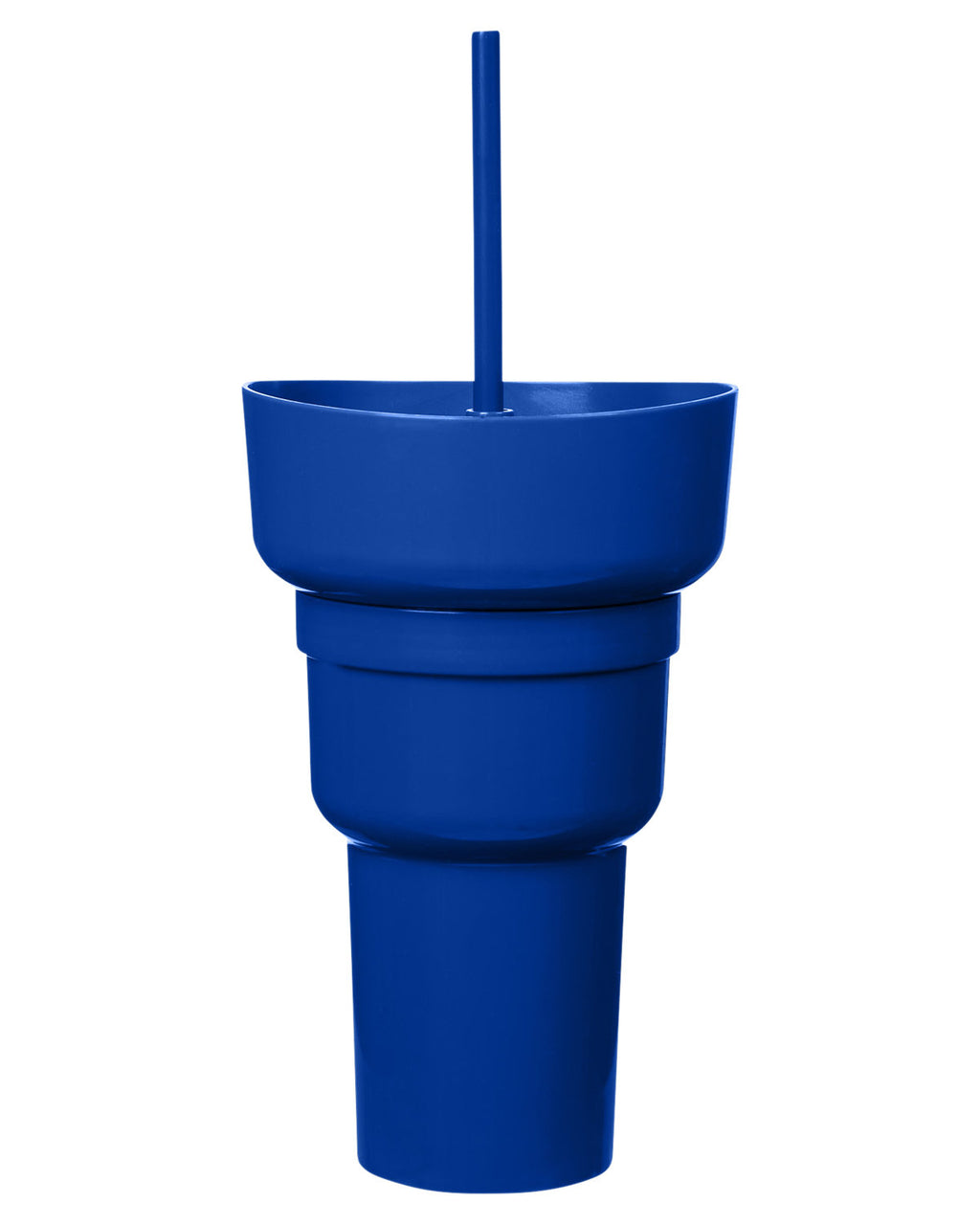 1L Recycled PP Stadium Tumbler With Snack Bowl